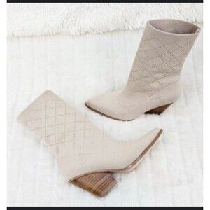 Lemonade Pull On Stretch Western Boots Size 10